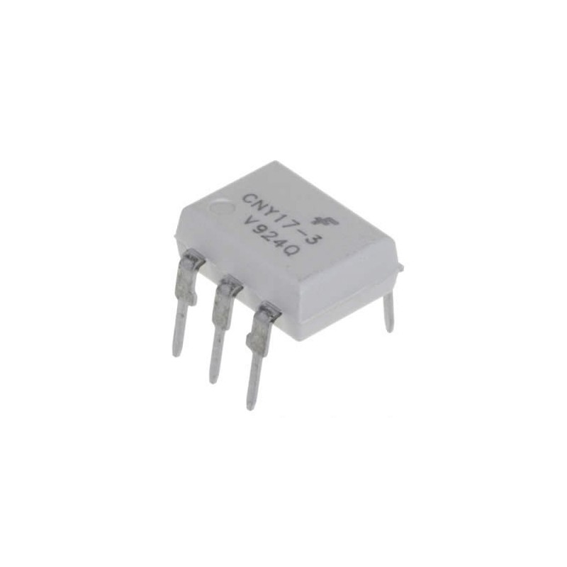 CNY 17 3 Optocoupler DC IN 1 CH Transistor With Base DC OUT DIP 6