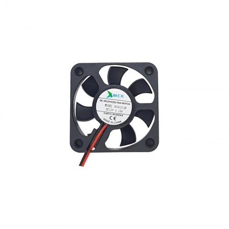 Xmer 5015S12H, 50x50x15mm 12VDC 0.12A 6000rpm 2 Kablolu Fan