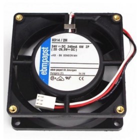 ebm-Papst 8314/2H 80x80x32mm 24VDC 0.25A 3 Kablolu Fan