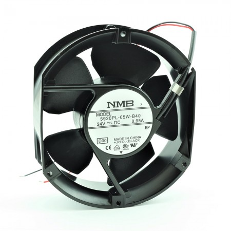 5920PL-05W-B40-D00, 24VDC 0.660A 172X150X51mm 2 Kablolu Fan