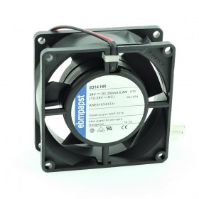 8314HR, 80X80X32MM 24VDC 0.25A 2 Kablolu Fan