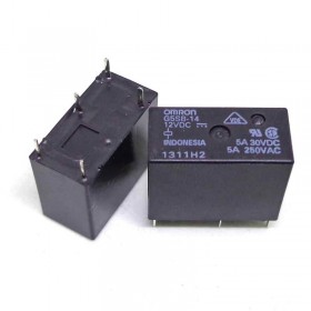 G5SB-14 DC12, 12VDC 5A SPDT (1 Form C) Röle