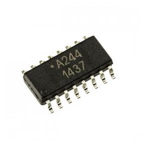 ACPL-244-500E, A244, SOIC-16, Optokuplör