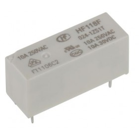 HF118F/024-1ZS1, 24V 10A SPDT Röle