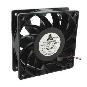 FFB1224SHE, 120x120x38mm 24VDC 1.20A 2 Kablolu Fan