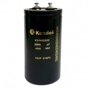 3.300uF 450V, 76x143mm 85'C Vidalı Kapasitör