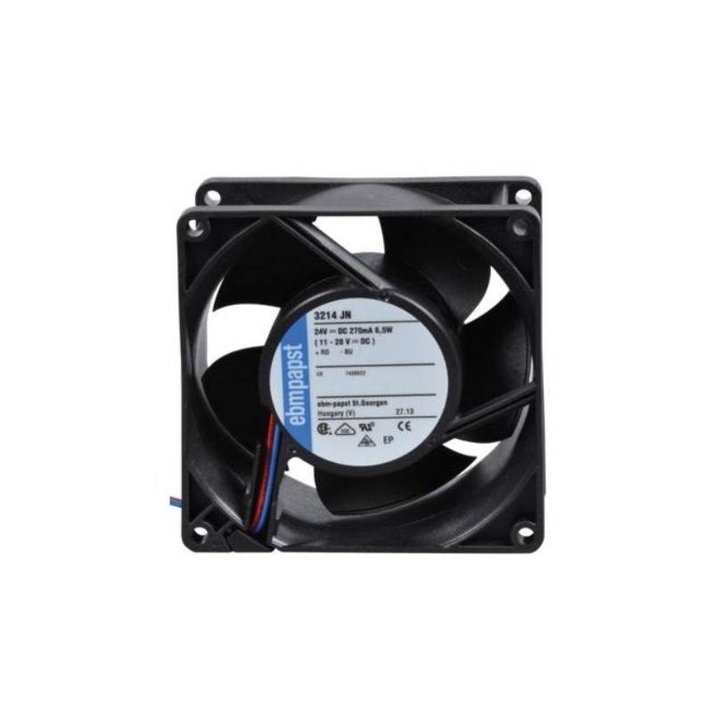 ebm-Papst 3214JN, 92x92x38mm 24VDC 6.5W Fan, 9293510303