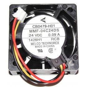 MMF-04C24DS, 40x40x15mm 24V  0.09A 3 Kablolu Fan