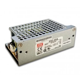 PSC-60A-C, 13.8V UPS Fonksiyon Akü Şarj, Mean Well