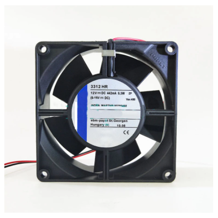 ebm-Papst 3312HR, 92x92x32mm 12VDC 430mA 2 Kablolu Fan