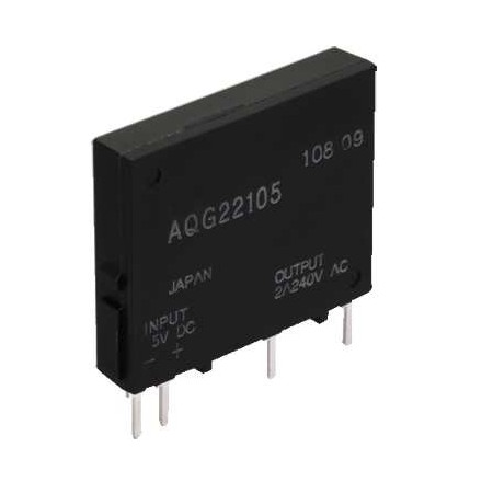AQG22124, 75-265VDC 2A SPTS  (1 Form A) Röle