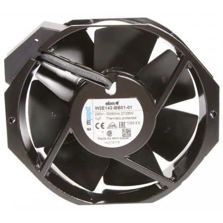 W2E142-BB01-01, 172x150x38mm 230VAC 28W Fan