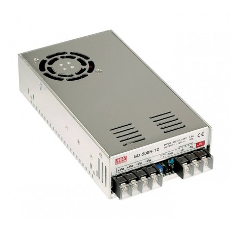 SD-500L-24, 19-72Vin 24Vout 21.0A 500W DC/DC Konvertör
