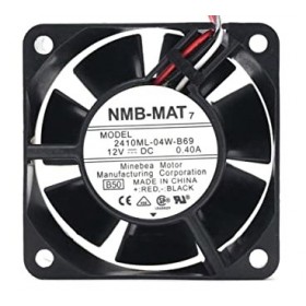2410ML-04W-B69, 60x60x25mm 12VDC 0.40A 3 kablolu Fan