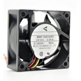 MMF-06D24DS, 60x60x25mm 24VDC 0.9A 3 Kablolu Fan