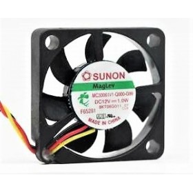 MC30061V1-Q000-G99, 30x30x6mm 12V 1W 3 Kablolu Fan