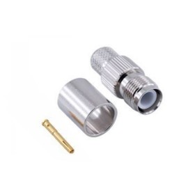 TNC124, TNC Dişi Sıkmalı Konektör, LMR400