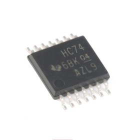 SN74HC74PWR, HC74 TSSOP-14 Entegre