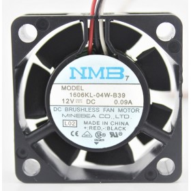 1606KL-04W-B39, 40X40x15mm 12VDC 0.09A 3 Kablolu Fan