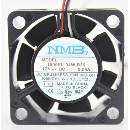 1606KL-04W-B39, 40X40x15mm 12VDC 0.09A 3 Kablolu Fan