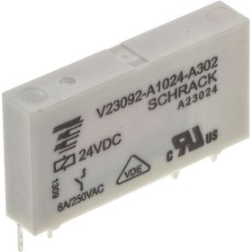 V23092-A1024-A302, 24VDC 6A SPDT (1 Form A) Röle