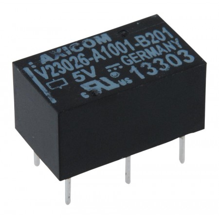 V23026-A1001-B201, 5VDC 1A SPDT (1 Form C) Röle