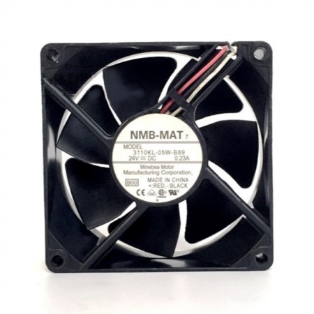 3110KL-05W-B89, 80x80x25mm 24VDC 0.23A 3 Kablolu Fan