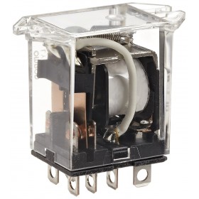 LY2F, 24VDC 10A DPDT (2 Form C) Röle