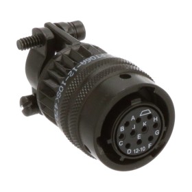 PT06A-12-10S, 10 Pin Askeri Tip Konektör