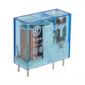 Finder 40.31.9.012.0000, 12VDC 10A Tek Kontak Röle