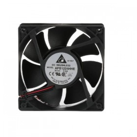 AFB1224HHE, 120x120x38mm 24VDC 0.45A 2 Kablolu Fan