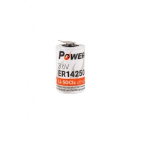 ER14250, 3.6V 1/2AA Size Li-SOCI2 Lithium Pil
