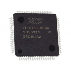 LPC1758FBD80, LQFP-80 SMD Mikrodenetleyici