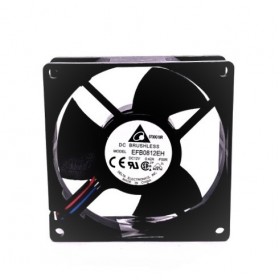 EFB0812EH, 80x80x25mm 12VDC 0.42A 3 Kablolu Fan