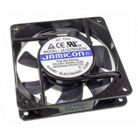 JA1225H2B0N, 120x120x25mm 220VAC 0.09A 2 Kablolu Fan