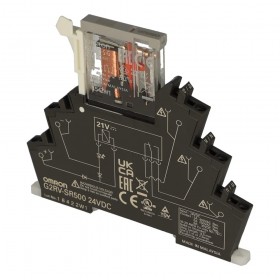 G2RV-SR500 DC24, 24VDC 6A SPDT (1 Form C) Röle Soketli