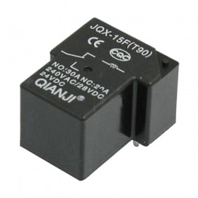 JQX-15F-T90-1H-DC24, 24VDC 30A SPST-NO (1 Form A) Röle