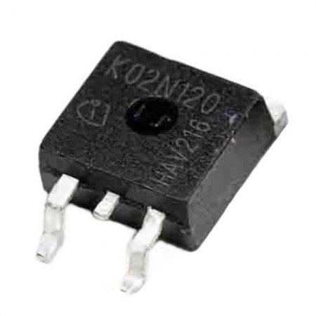 SKB02N120, K02N120, TO-263 SMD IGBT Transistör