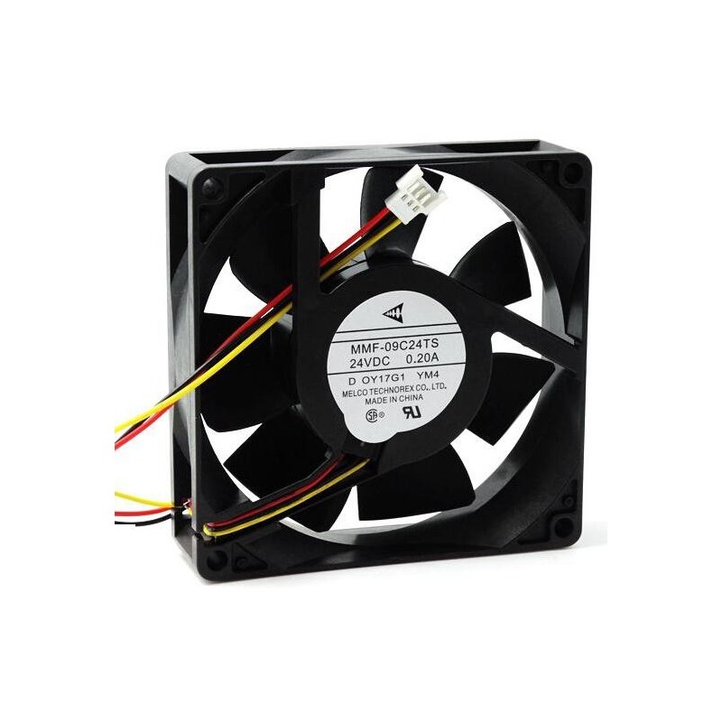 90mm MMF-09D24TS RN3 24V 0.19A 2ワイヤー 9cm MMF-09D24TS-RN3