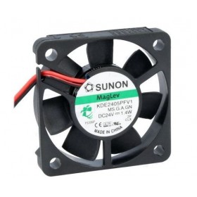 KDE2405PFV, 50x50x10mm 24VDC 1.4W 2 Kablolu Fan
