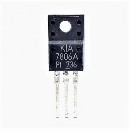 KIA7806A, 7806A, TO220F Voltaj Regülatörü