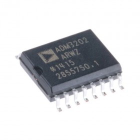ADM3202ARWZ, ADM3202, RS232 2/2 460Kbps SOIC-16 SMD Entegre Devre