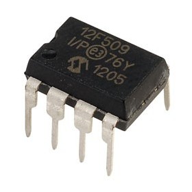 PIC12F509-I/P, 12F509, DIP-8 Mikroişlemci