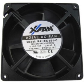 RAH1278B1-C, 127x127x38mm 220VAC 0.12A 2 Kablolu Fan