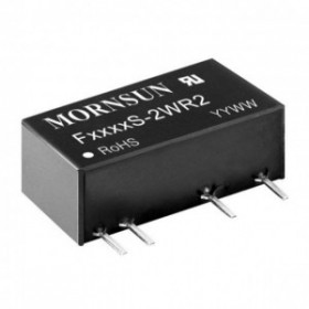 F0512S-2WR2, 5Vin 167mA 12Vout 2W DC/DC Konvertör