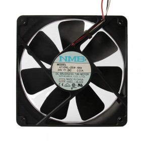 4710NL-05W-B59, 120x120x25mm 24VDC 0.31A 3 Kablolu Fan