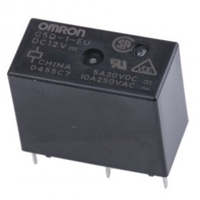 G5Q-1A-DC12, 12V 10A SPST (1 Form A) Röle
