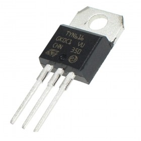 TYN616, 600V 16A TO-220AB Tristör