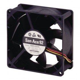 9G0912G101, 92x92x38mm 12VDC 1.10A 3 Kablolu Fan