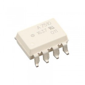 HCPL-7510-500E, A7510, SMD-8 İzolatör Op-Amp